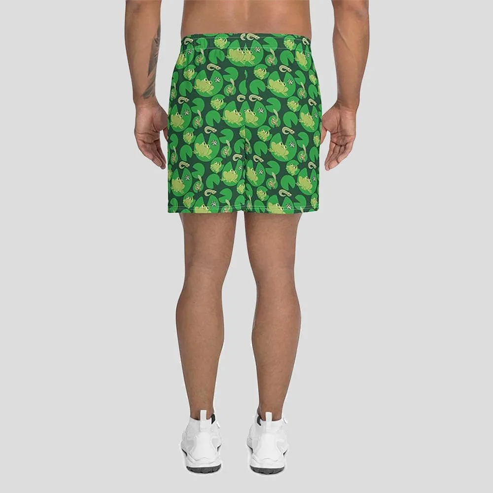 Ribbit Athletic Shorts (POD)