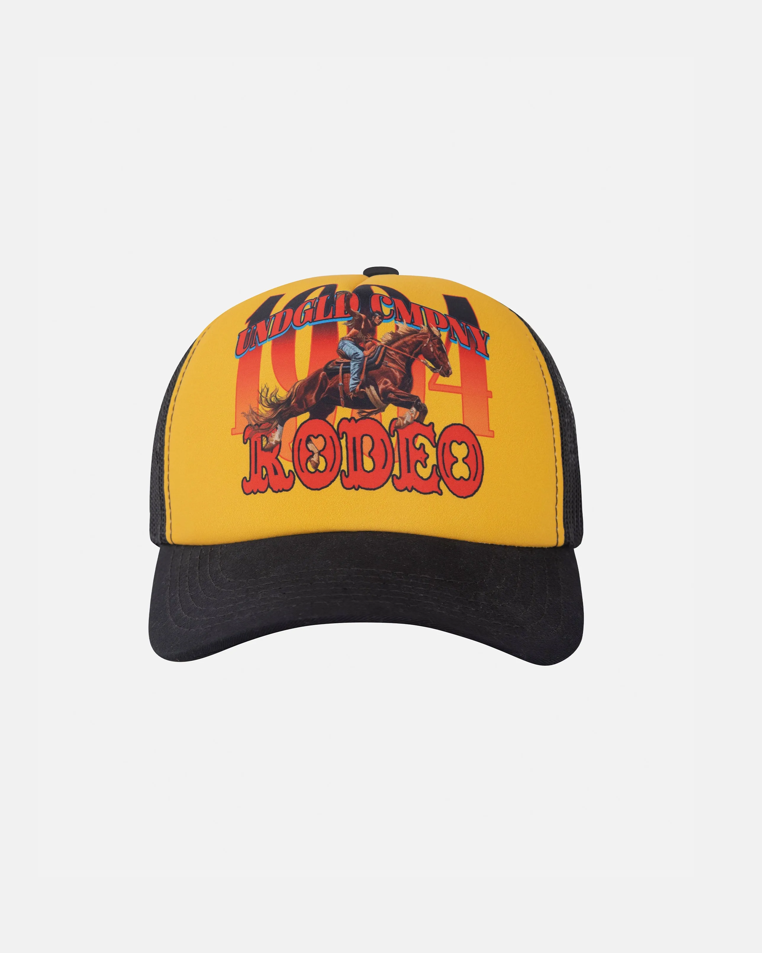 Rodeo 1994 UNDGLD CMPNY Trucker Cap Black / Yellow