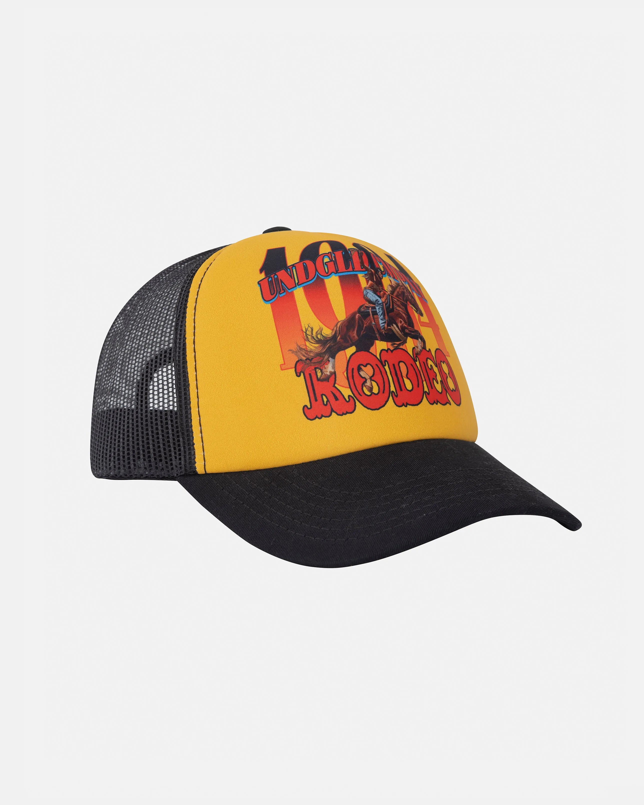 Rodeo 1994 UNDGLD CMPNY Trucker Cap Black / Yellow