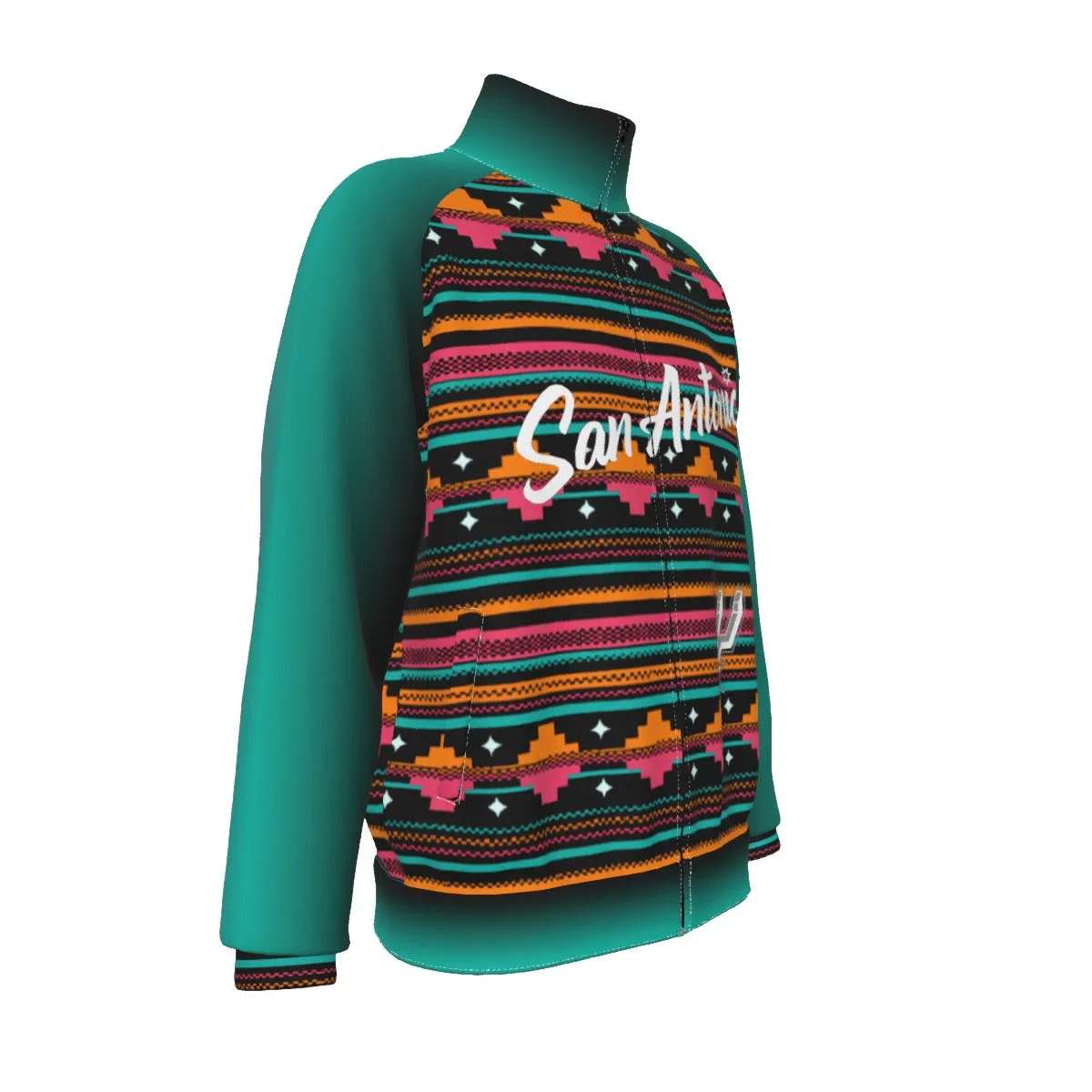 San Antonio Basketball Sarape Inspired Jacket