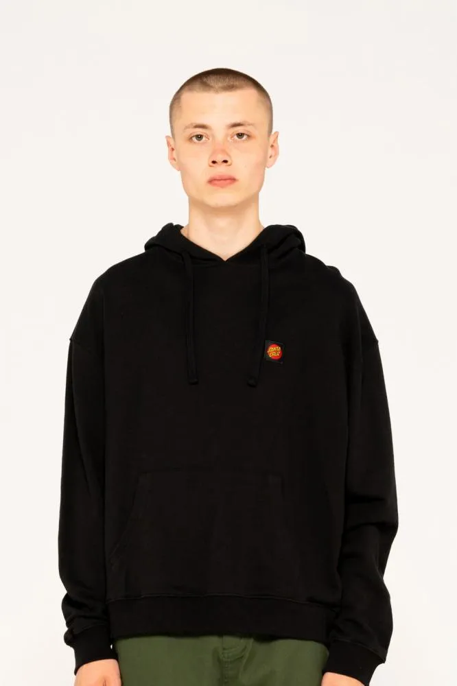 SANTA CRUZ Classic Label Hood - Black