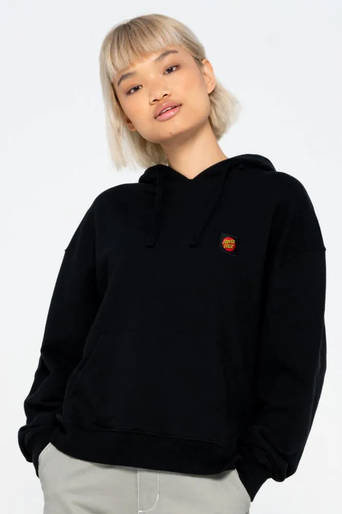 SANTA CRUZ Classic Label Hood - Black