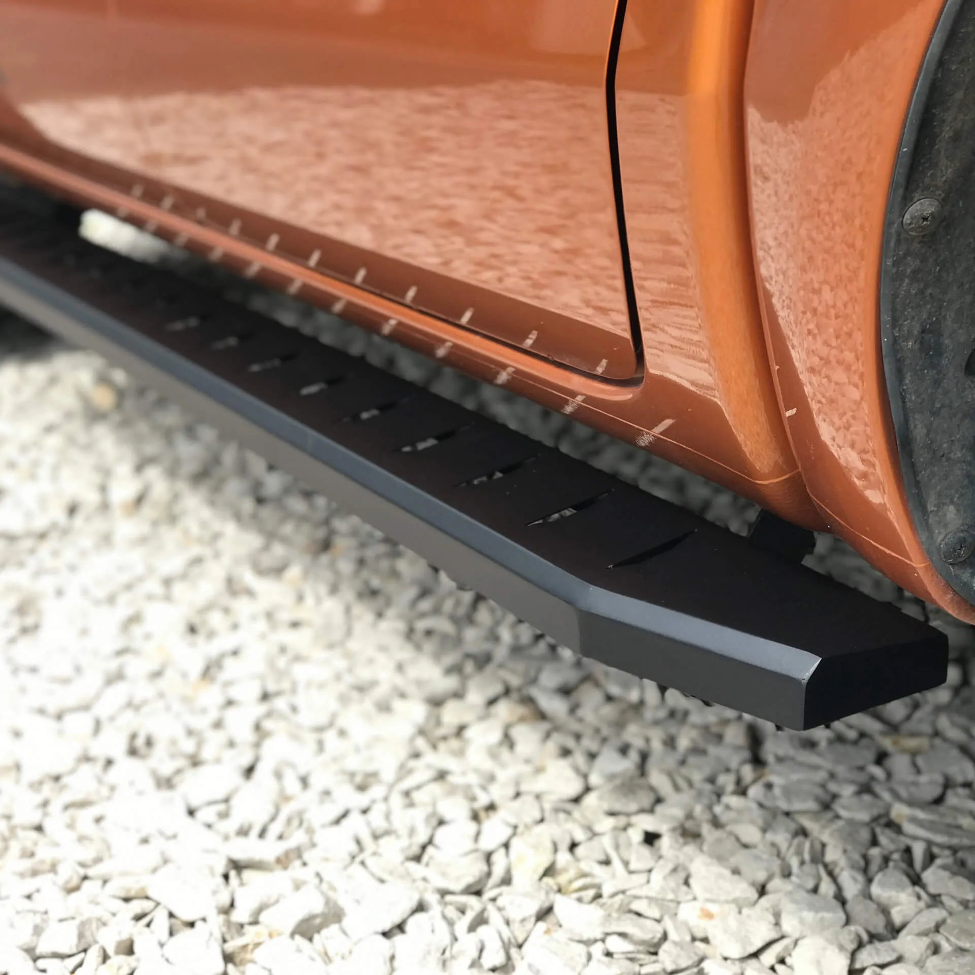 Shark Side Steps Running Boards for Renault Alaskan Double Cab 2018 