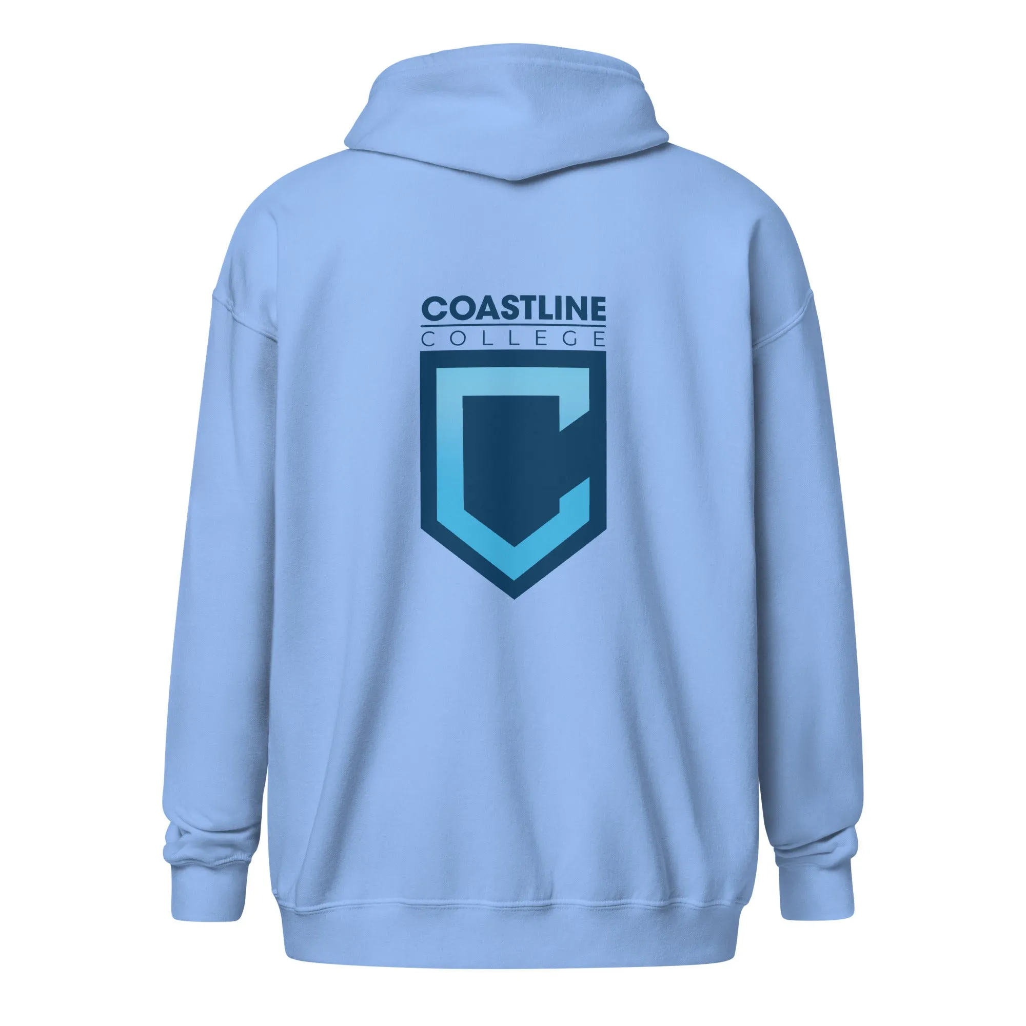 Shield Logo Unisex Heavy Blend Zip Hoodie - Light Colors