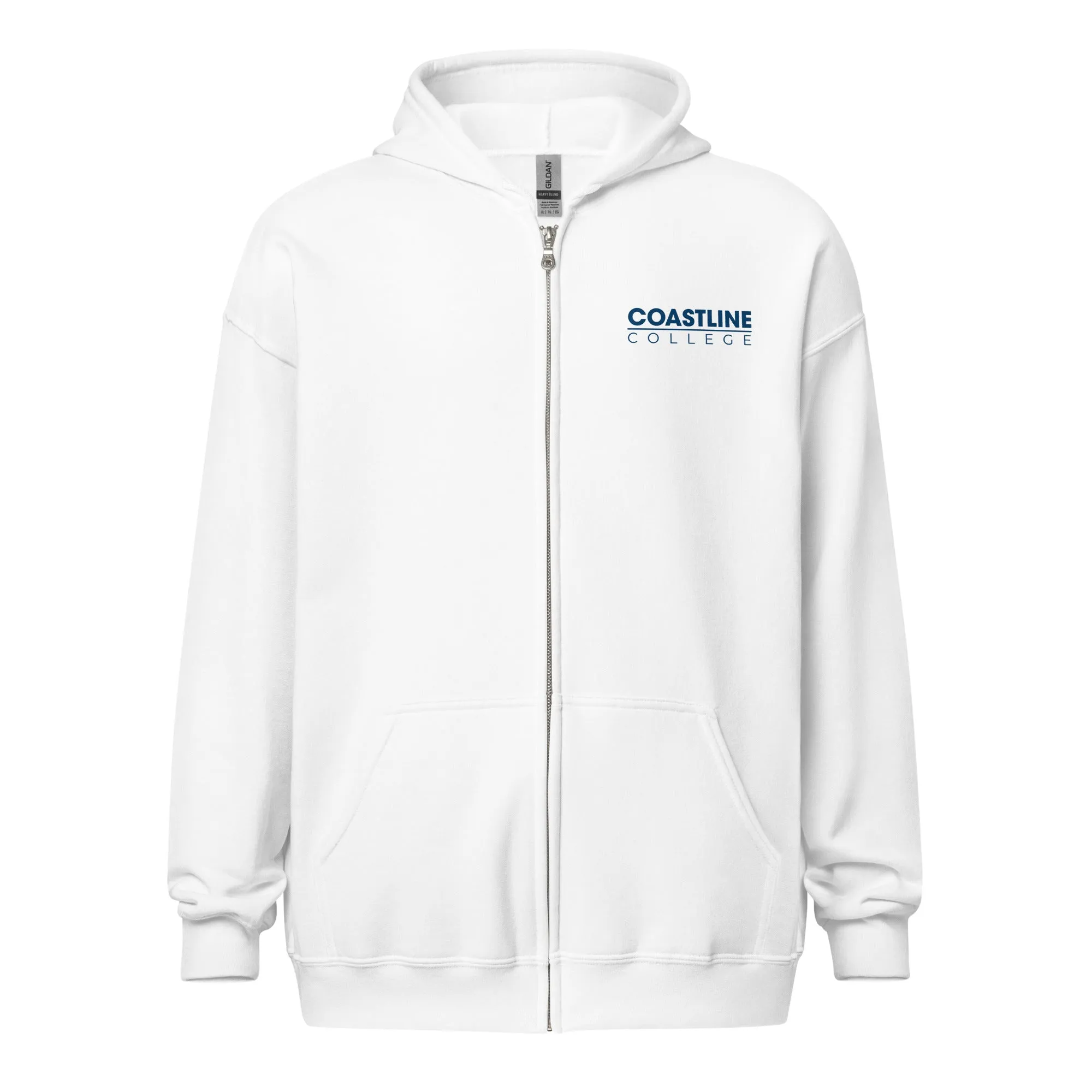 Shield Logo Unisex Heavy Blend Zip Hoodie - Light Colors