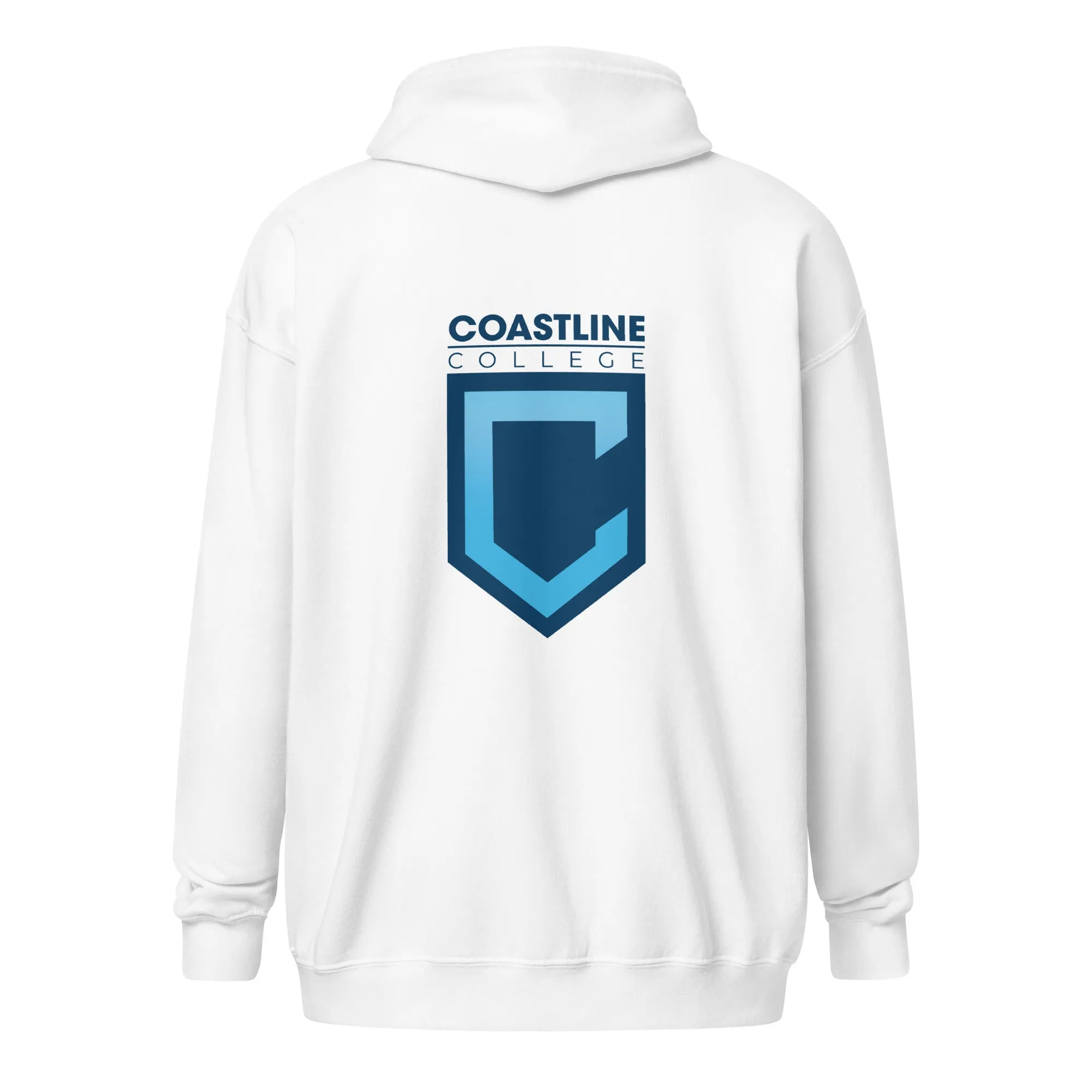 Shield Logo Unisex Heavy Blend Zip Hoodie - Light Colors