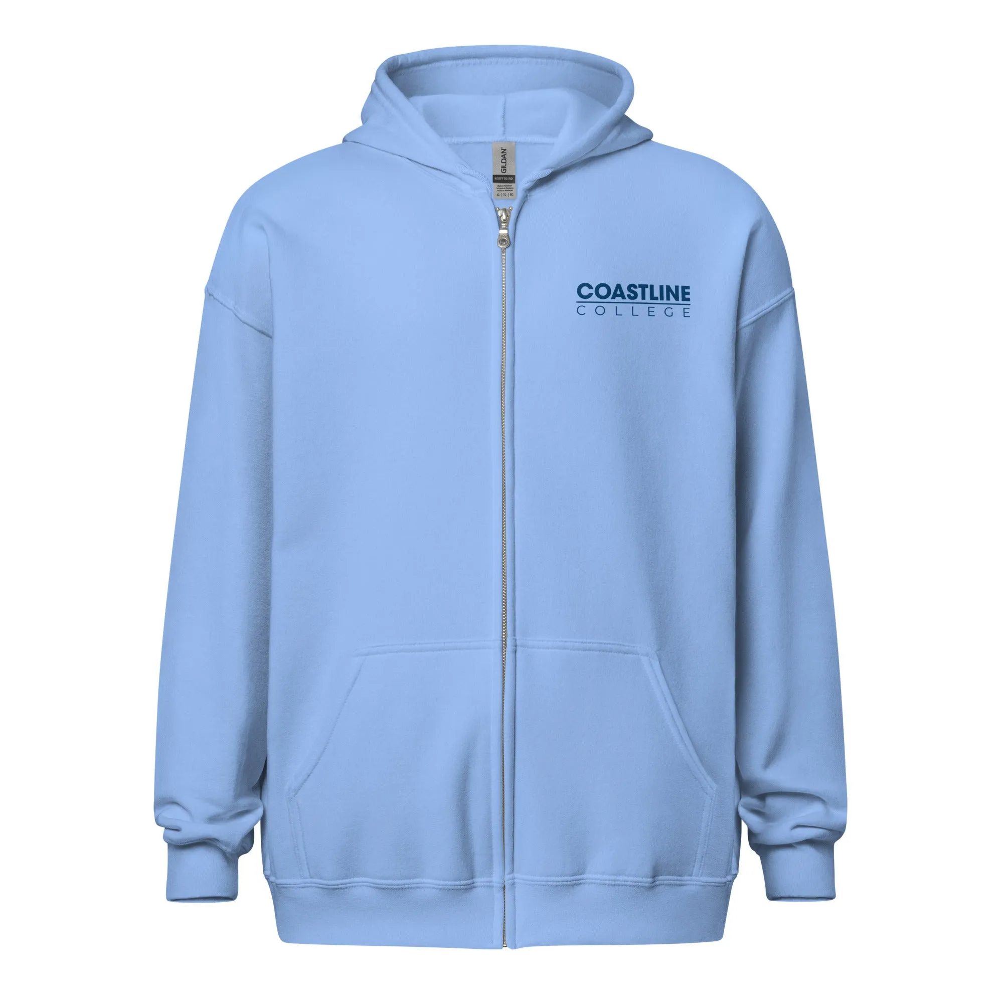 Shield Logo Unisex Heavy Blend Zip Hoodie - Light Colors