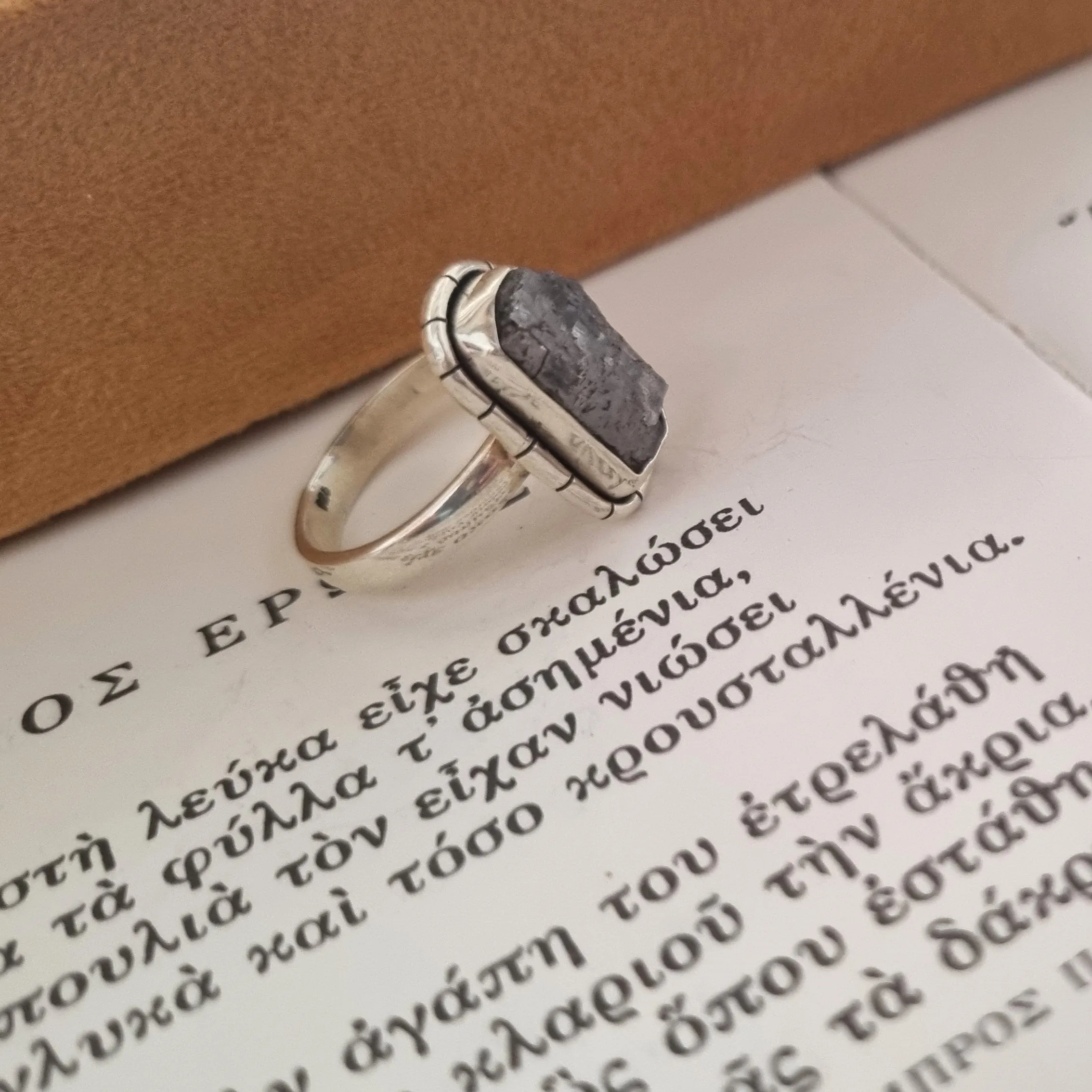 Silver ring - Quartz