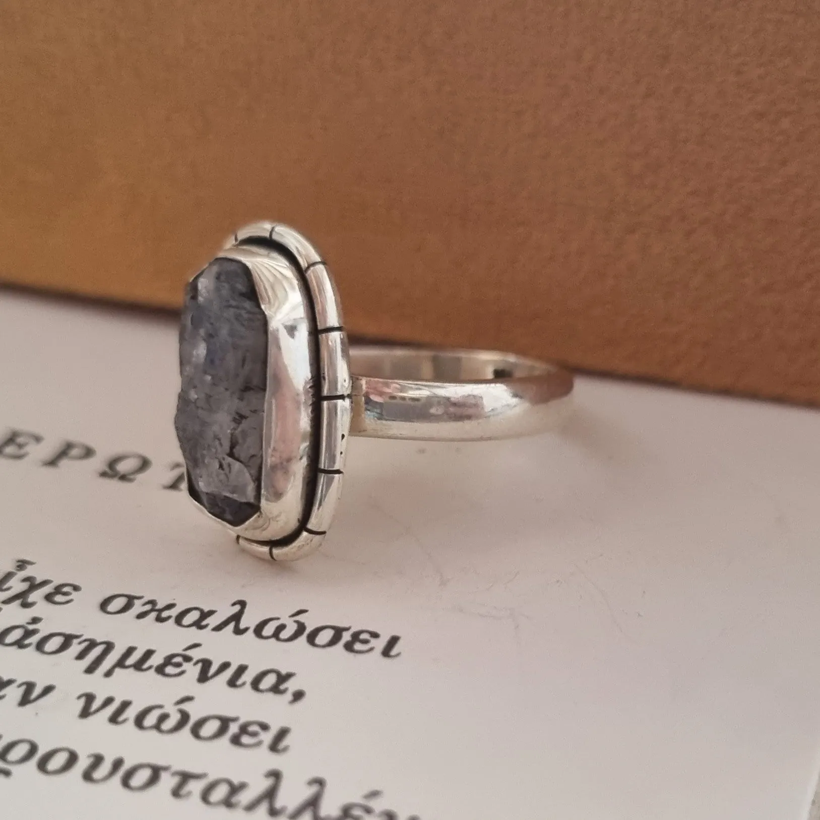 Silver ring - Quartz