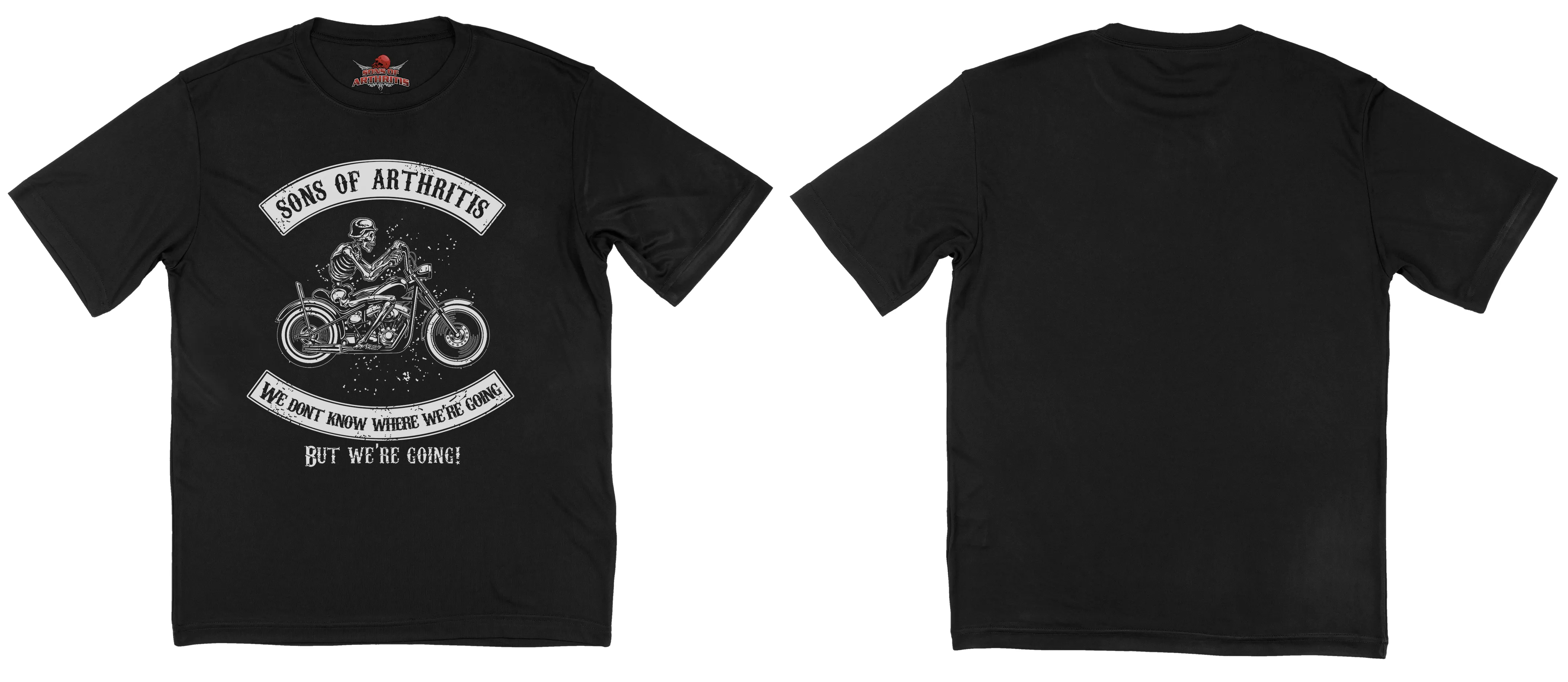 Sons of Arthritis Just Riding Chapter - Black (See More Styles)