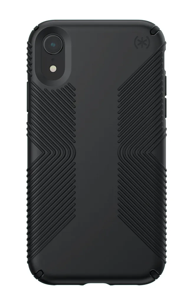 Speck - Presidio Grip for iPhone XR - Black