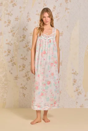 Summer Jubilee "Eileen" Cotton Woven Nightgown