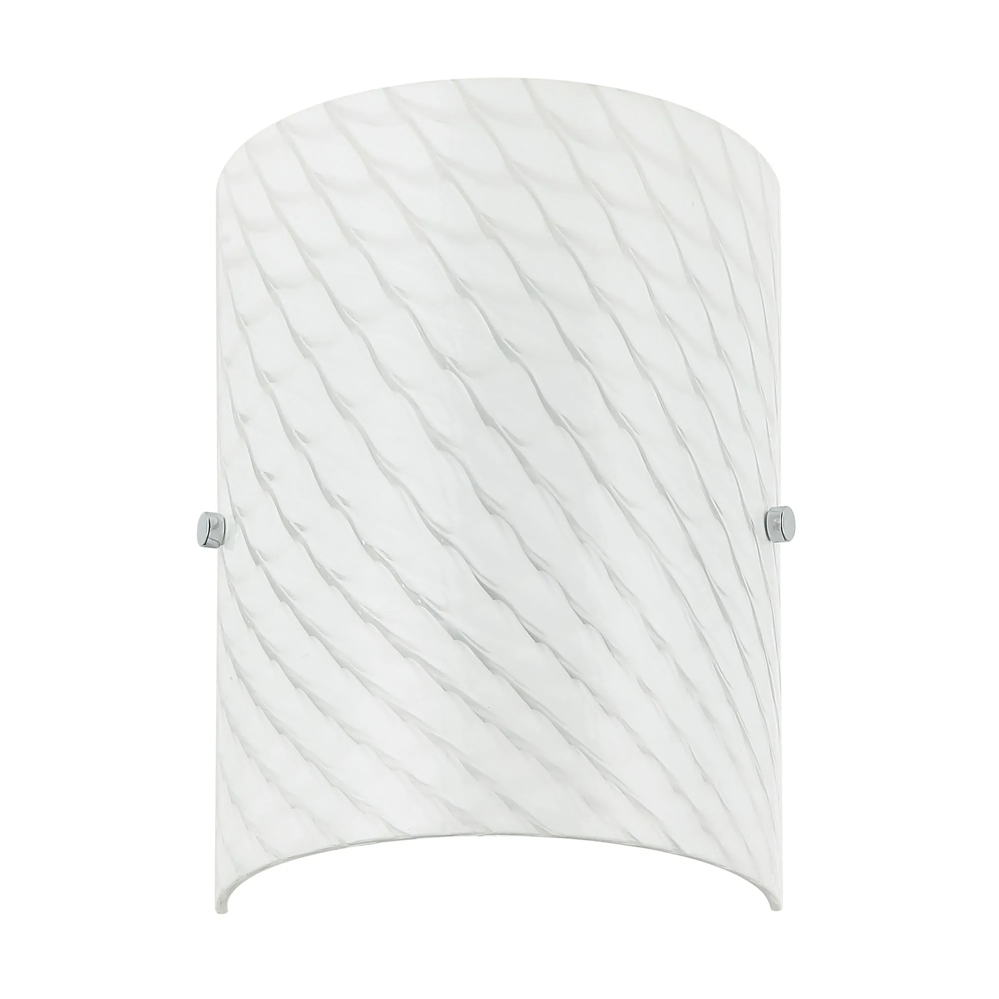 Swirled AC1690 2-Light Wall Sconce - Chrome