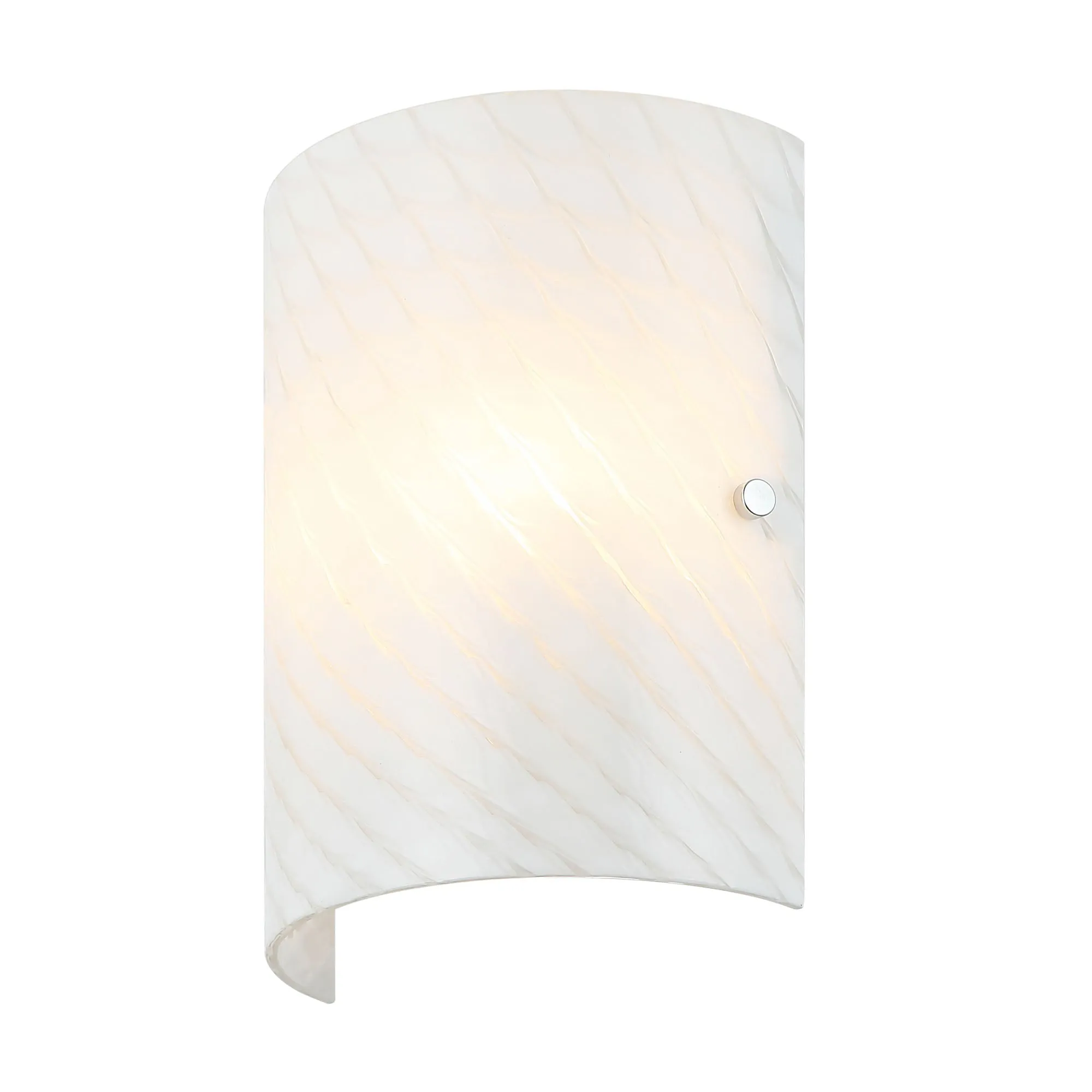 Swirled AC1690 2-Light Wall Sconce - Chrome