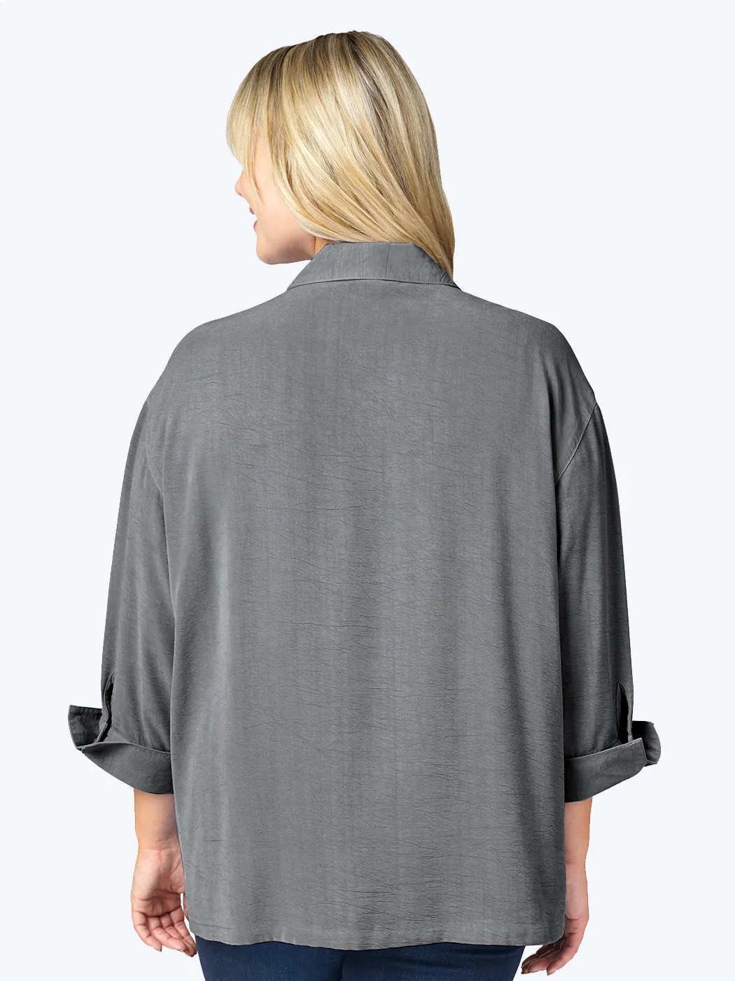 Tianello TENCEL™ Plus Sized  "Aida" Blouse