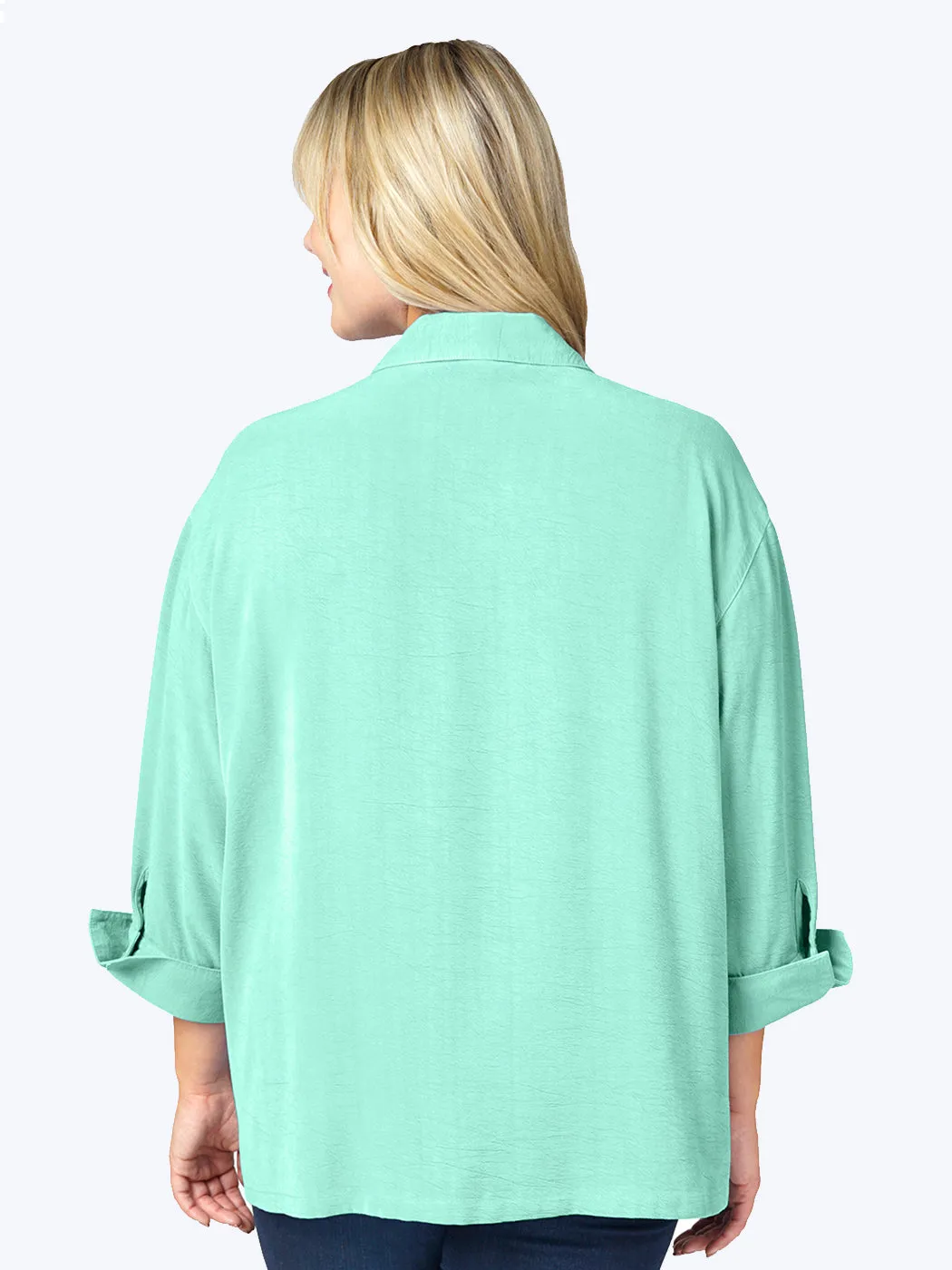 Tianello TENCEL™ Plus Sized  "Aida" Blouse