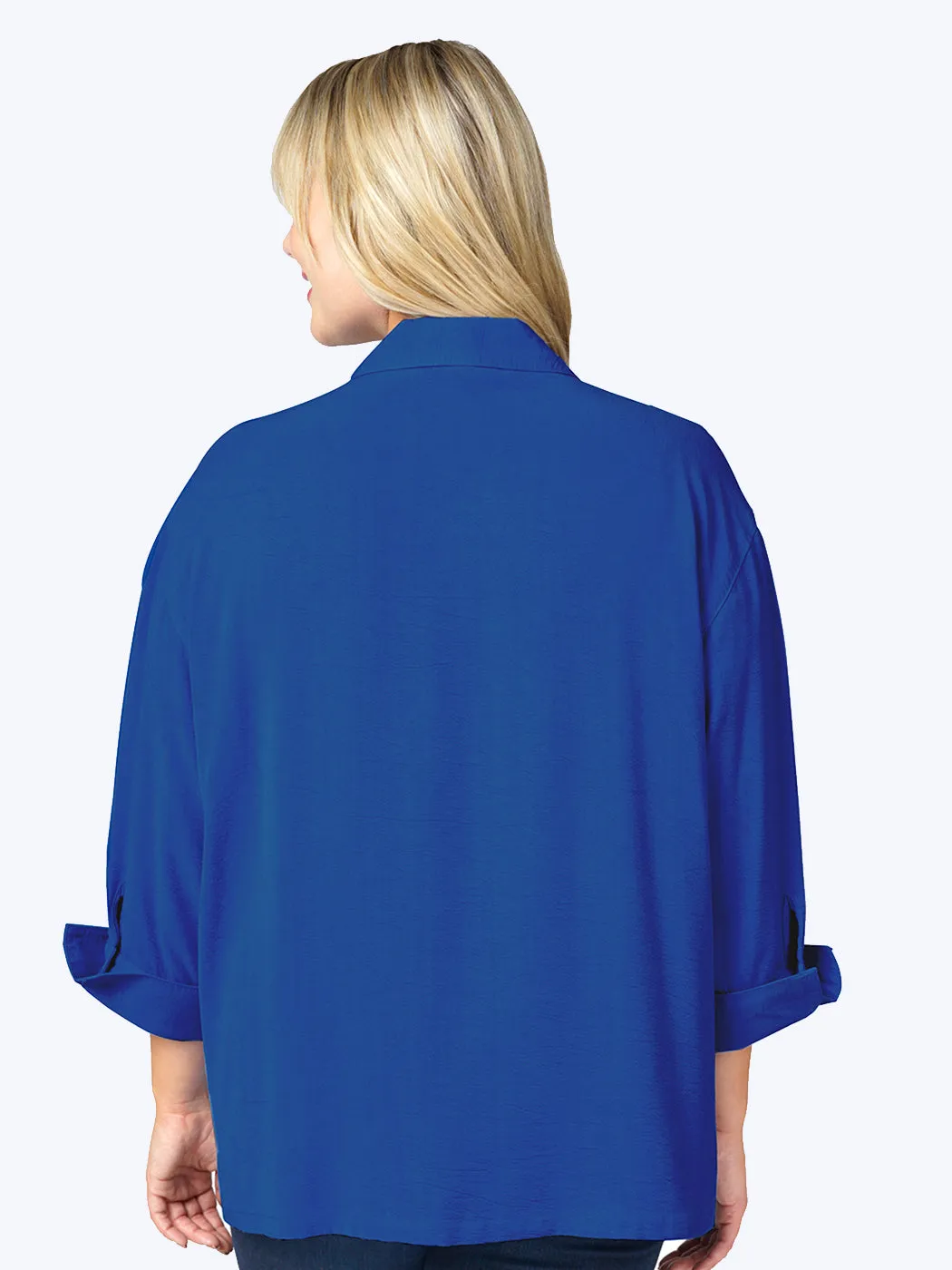 Tianello TENCEL™ Plus Sized  "Aida" Blouse