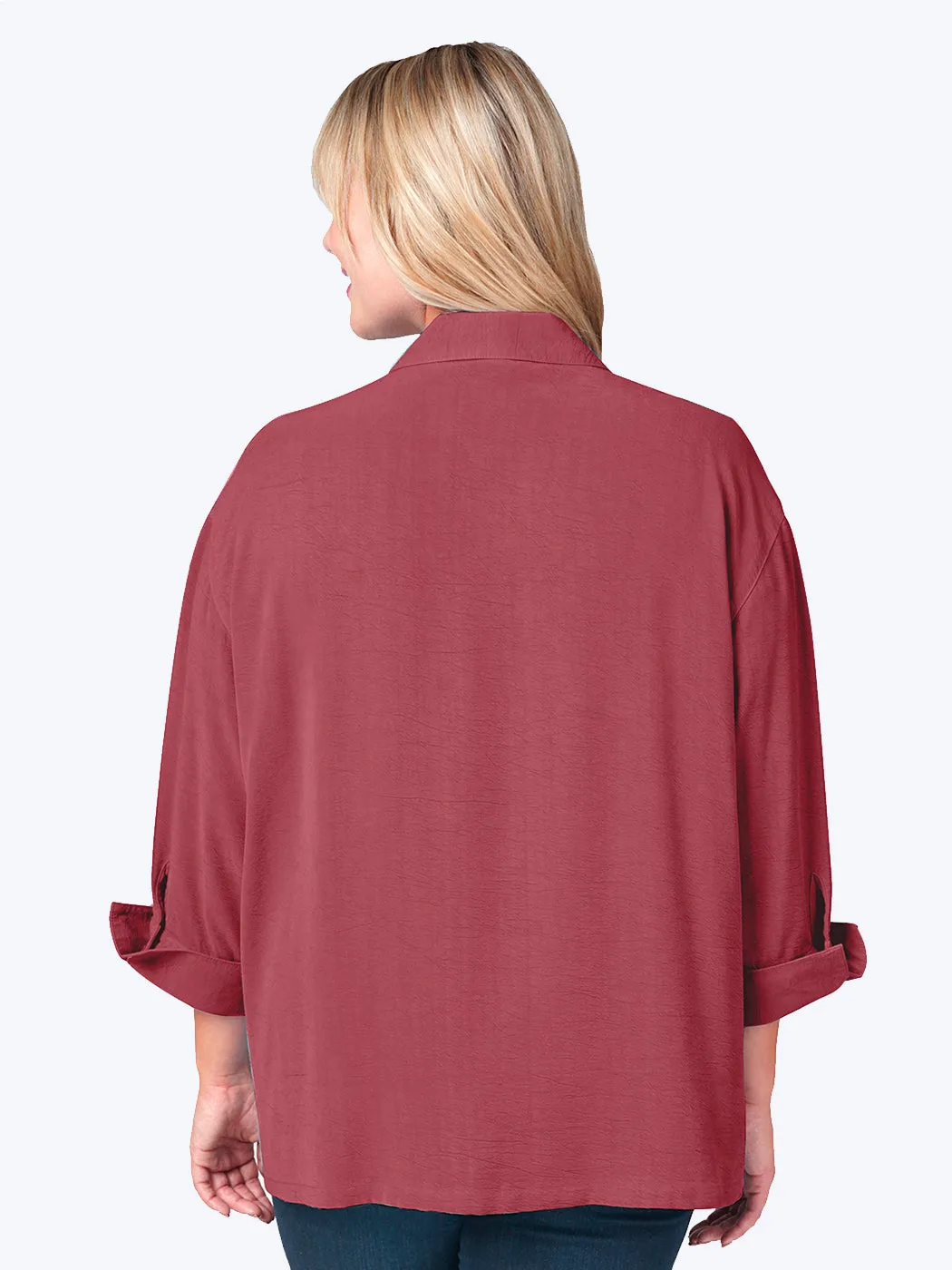 Tianello TENCEL™ Plus Sized  "Aida" Blouse