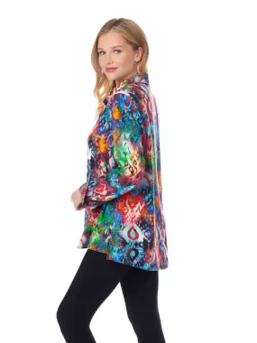 Tianello TENCEL™ Print "Majestic"  Print "Loving" Blouse