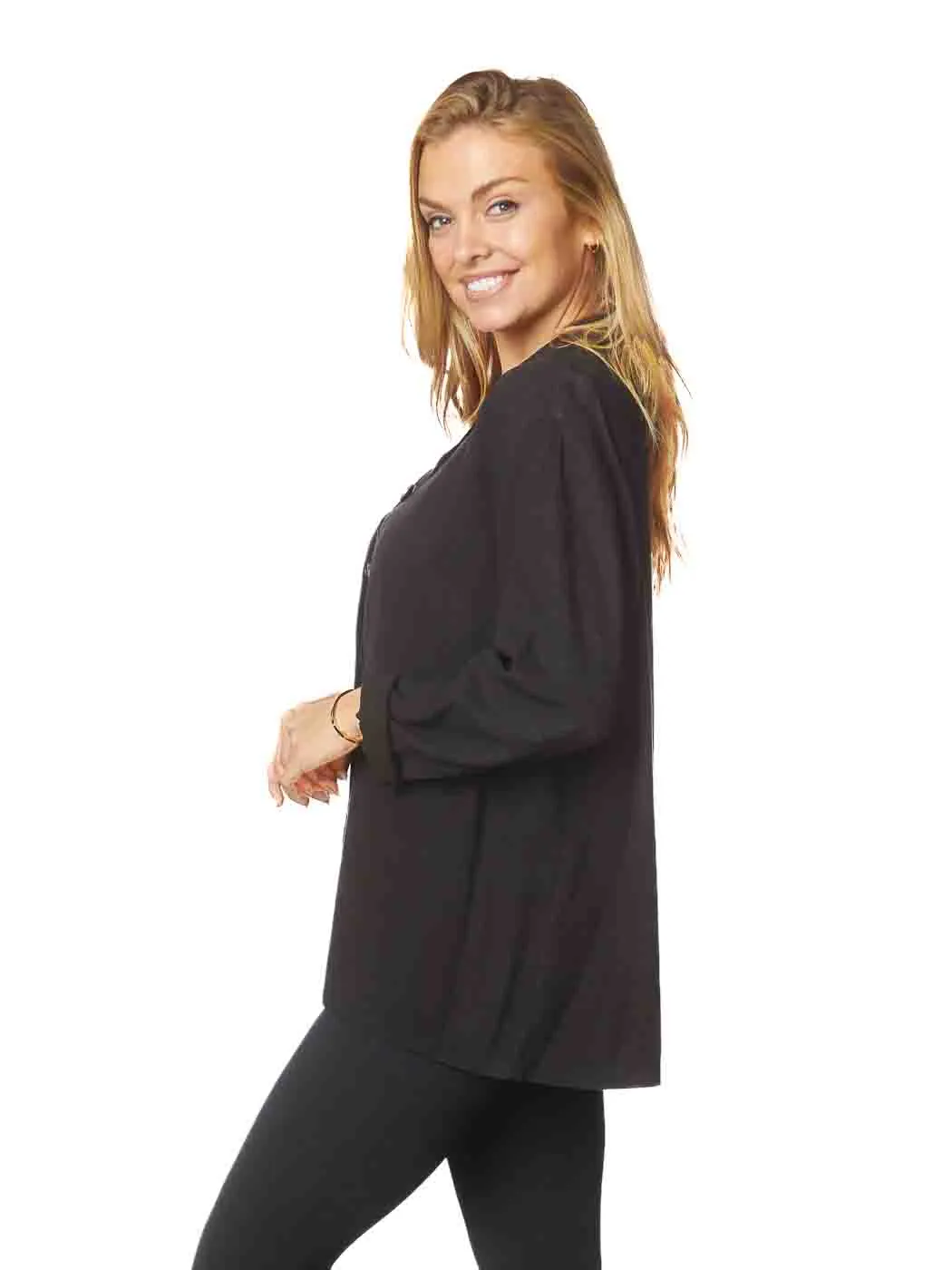 Tianello TENCEL™   "Audrey" Blouse (Oversized Fit)