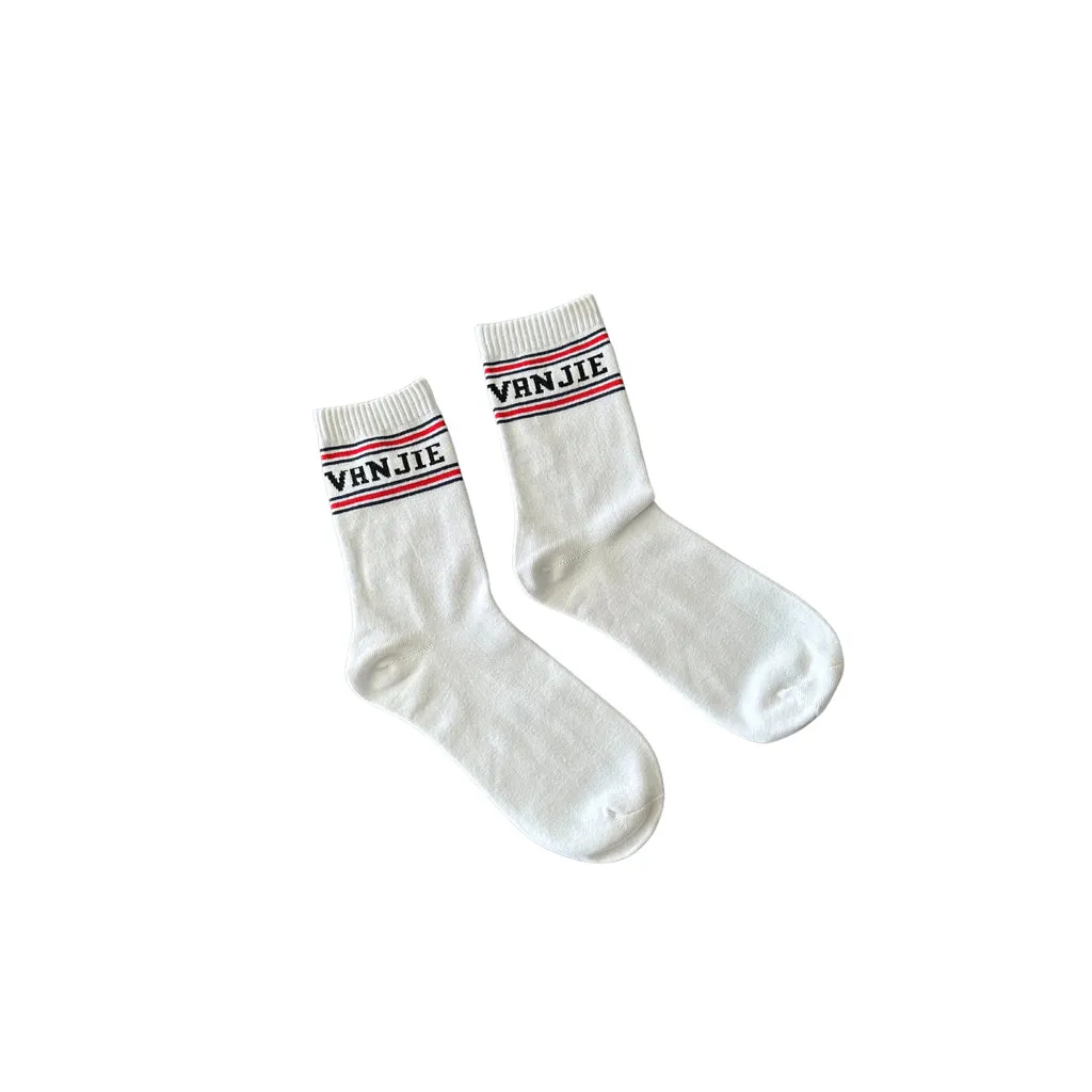 Vanjie Varsity Tube Socks