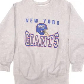 VINTAGE CHAMPION REVERSE WEAVE NFL NY GIANTS SWEATSHIRT 1990S LARGE MADE USA