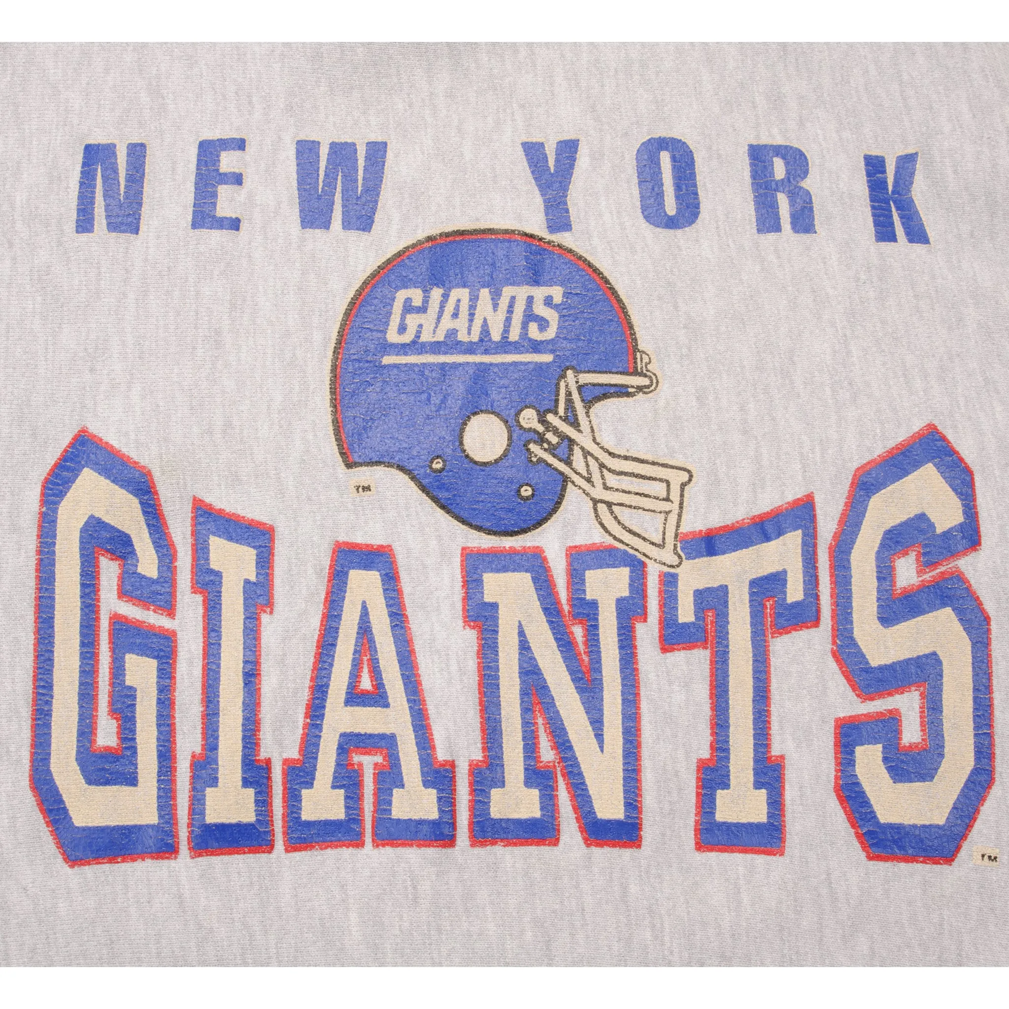 VINTAGE CHAMPION REVERSE WEAVE NFL NY GIANTS SWEATSHIRT 1990S LARGE MADE USA