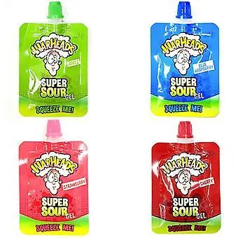 Warheads Super Sour Squeeze Me Gel (1 unid. Sortido)