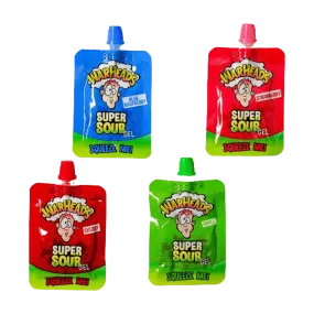 Warheads Super Sour Squeeze Me Gel (1 unid. Sortido)