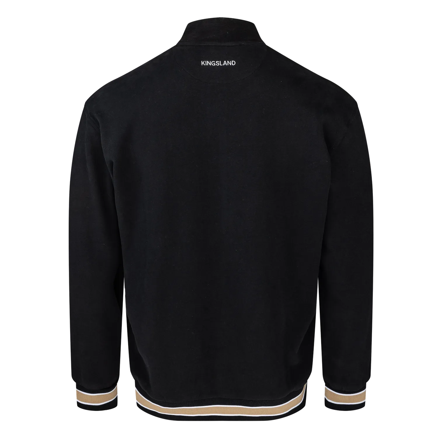 WEF Mens Contrast Rib Sweat Jacket