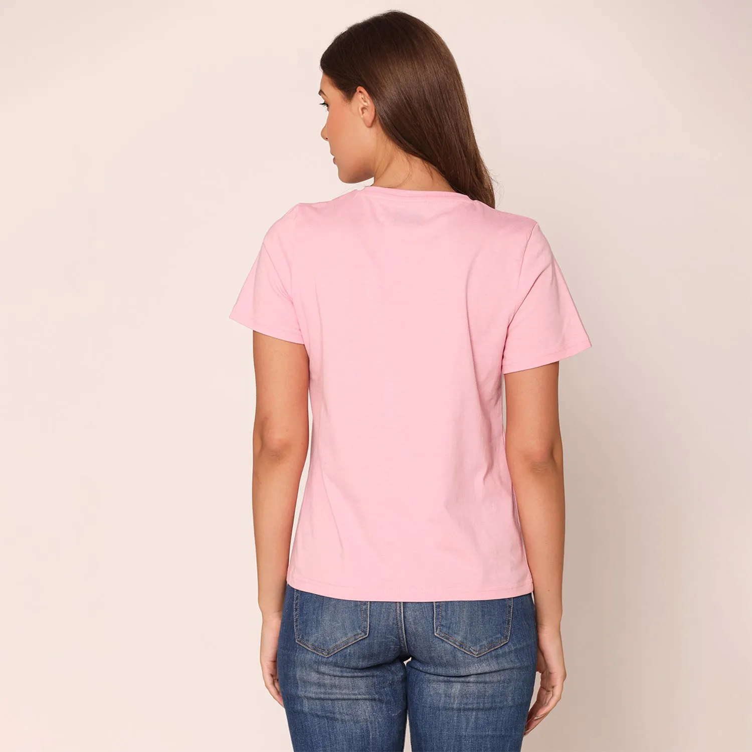 Women Minimalist Typography T-shirt- Love Yourself