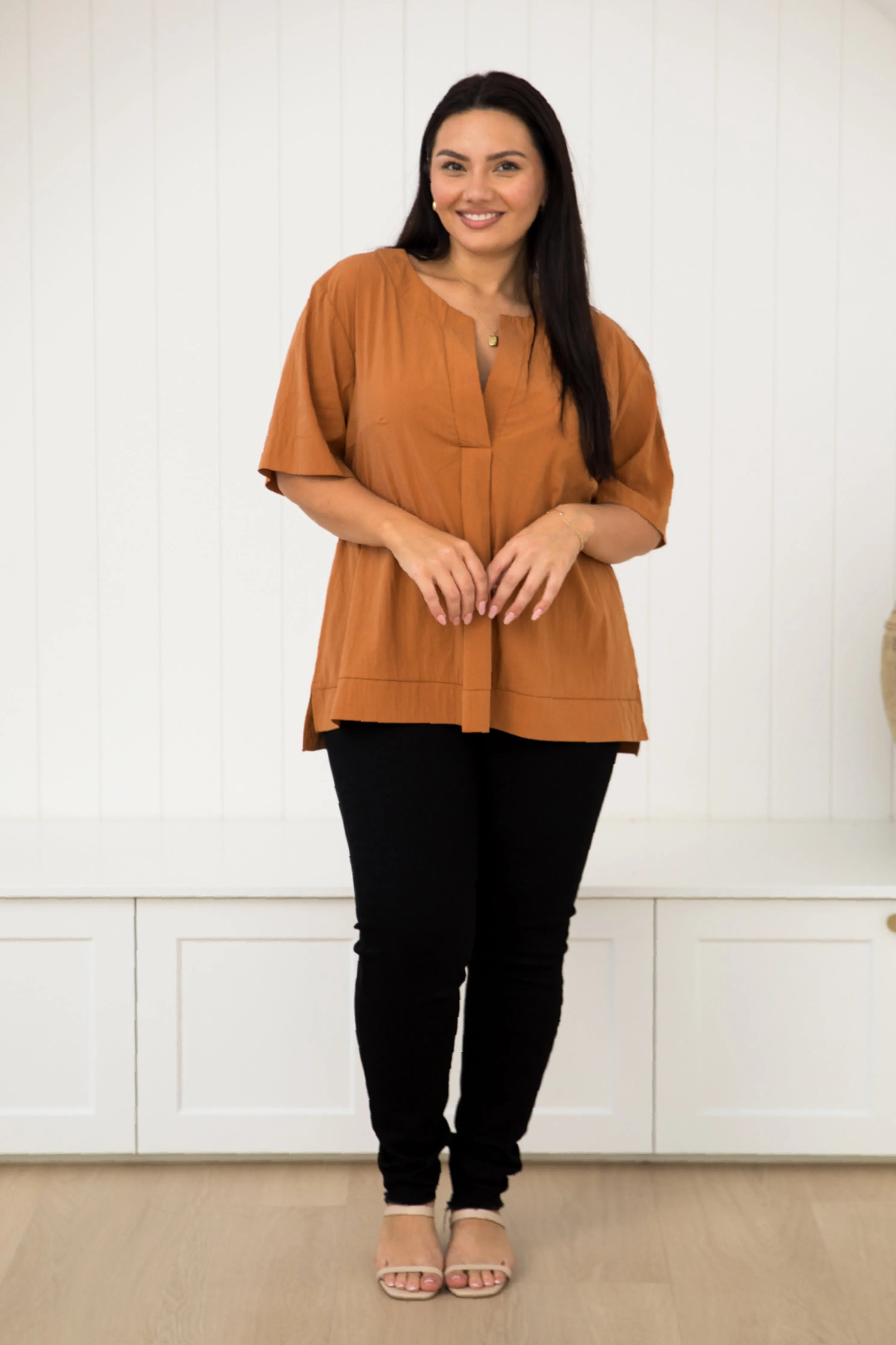 Zella Top in Butterscotch