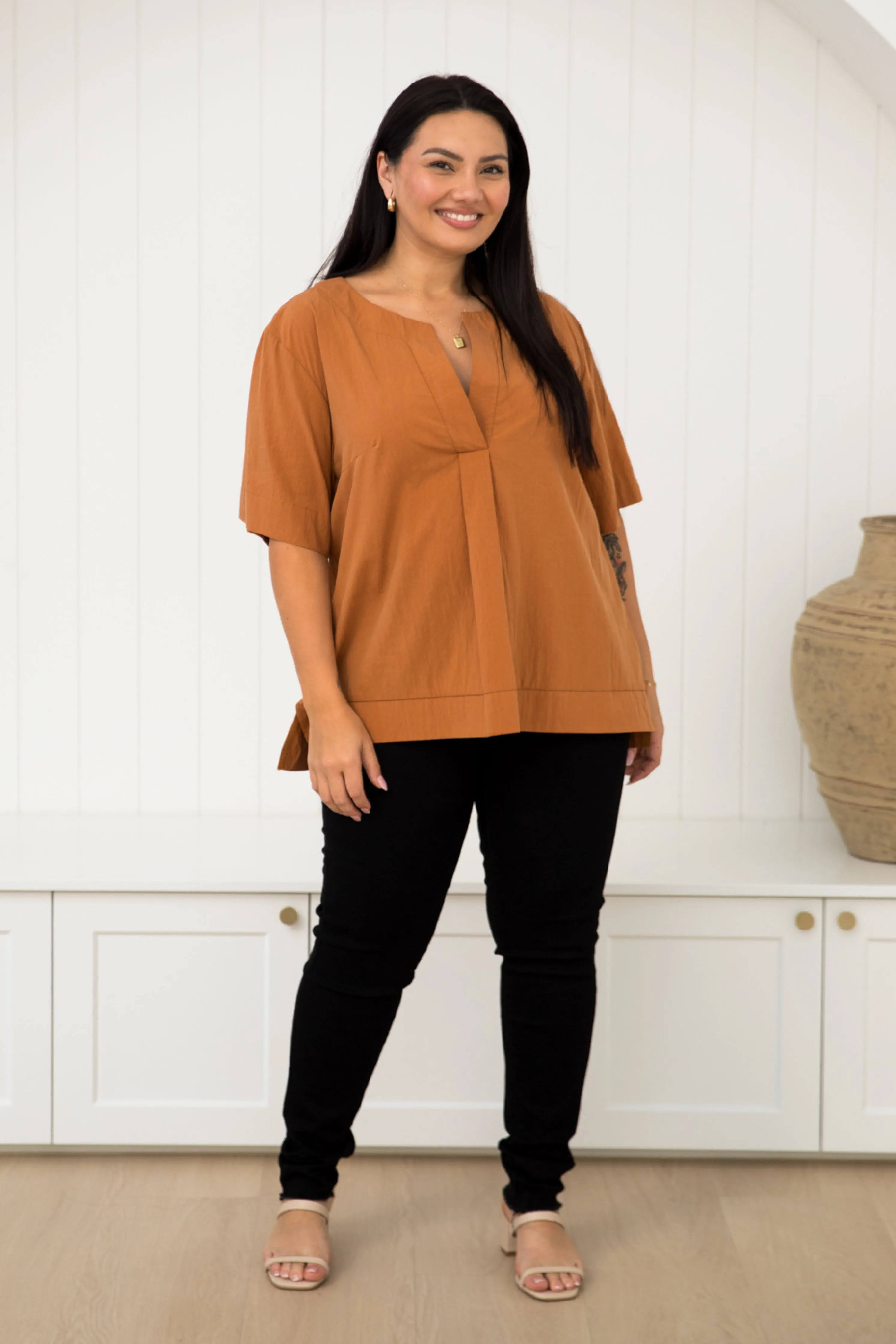 Zella Top in Butterscotch