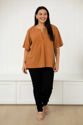 Zella Top in Butterscotch